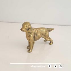 Metal Çoban Köpeği Biblo